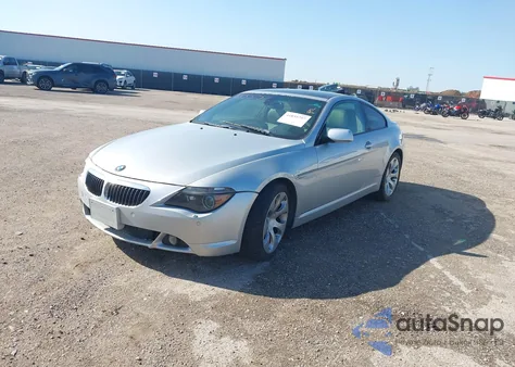 2007 BMW 650I from USA, damaged, VIN WBAEH13567CR51675